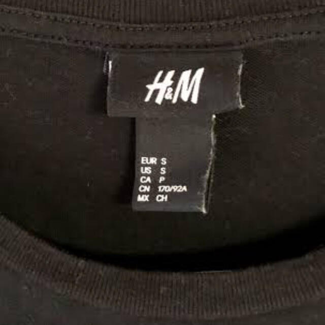 H&M(エイチアンドエム)のメンズ　半袖Tシャツ　h＆m メンズのトップス(Tシャツ/カットソー(半袖/袖なし))の商品写真