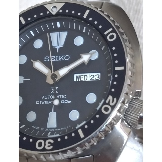 【SEIKO】 美品 セイコー プロスペックス ダイバーズ 自動巻 SRP773