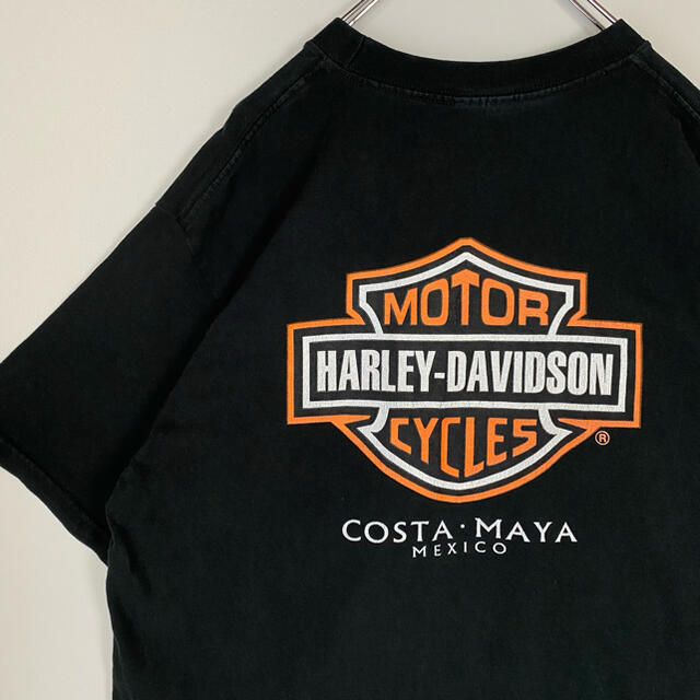 ハーレーダビッドソン　ワンポイントロゴ　Tシャツ Harley Davidson
