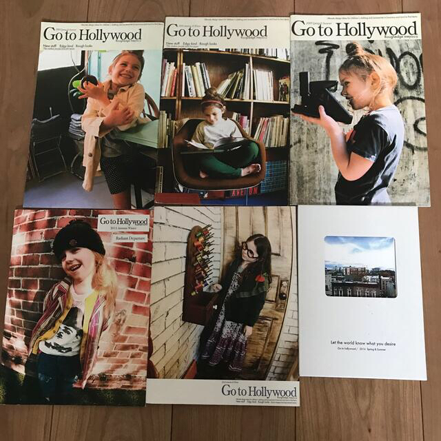 GO TO HOLLYWOOD(ゴートゥーハリウッド)の★GO TO HOLLYWOOD★カタログ　6冊★ キッズ/ベビー/マタニティのキッズ服男の子用(90cm~)(Tシャツ/カットソー)の商品写真