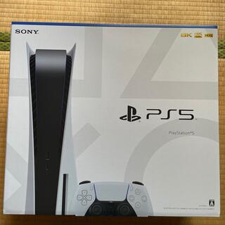 プレイステーション(PlayStation)のPS5 本体 ディスクドライブ搭載モデル 通常版 新品(家庭用ゲーム機本体)
