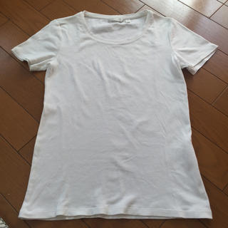 ユニクロ(UNIQLO)のホワイトTシャツ(Tシャツ(半袖/袖なし))