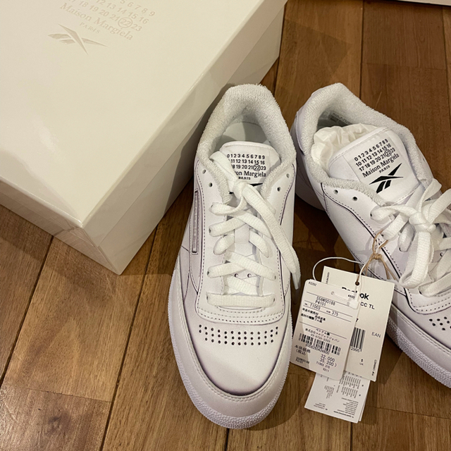 Reebok Maison Margiela CLUB C 白 24cm | www.fleettracktz.com