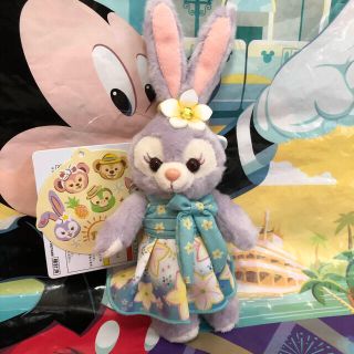 ステラルー(ステラ・ルー)のディズニー TDS ステラルー サニーファン ぬいぐるみバッジ ぬいば 2(キャラクターグッズ)