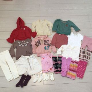 ベベ(BeBe)の女の子まとめ売り　70〜90cm  Bebe多数(その他)