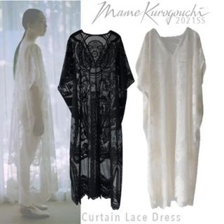 mame - Mame Kurogouchi レースドレス ワンピース ホワイトの通販 by