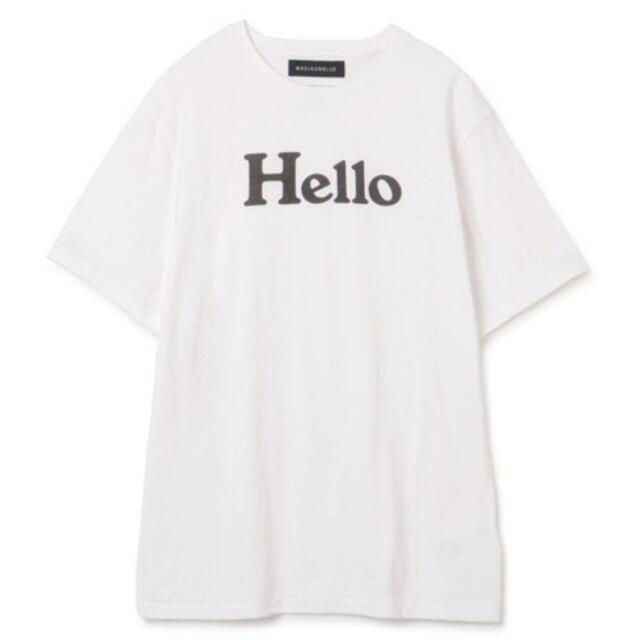 Tシャツ(半袖/袖なし)MADISON BLUEマディソンブルーHELLO  Ｔシャツ 02