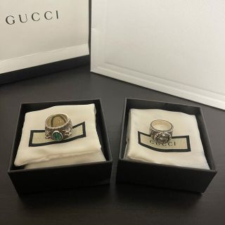 グッチ(Gucci)のGUCCI リング　セット　15号　16号(リング)