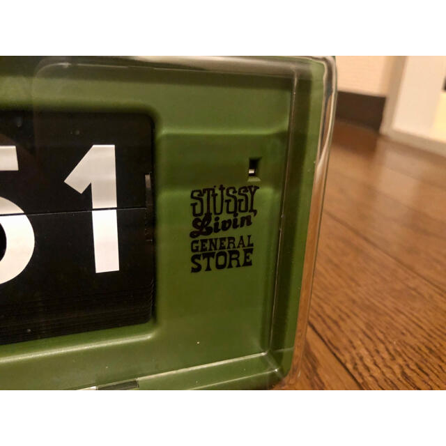 STUSSY Livin GENERAL STORE Twemcoパタパタ時計