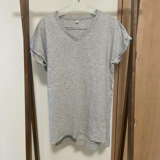 ユニクロ(UNIQLO)のユニクロ　ロング丈Tシャツ(Tシャツ(半袖/袖なし))