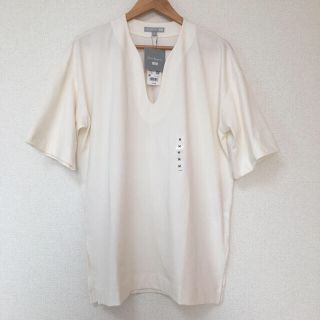 ユニクロ(UNIQLO)のユニクロ×マメクロゴウチ　エアリズムコットンオーバーサイズT Mサイズ(Tシャツ(半袖/袖なし))