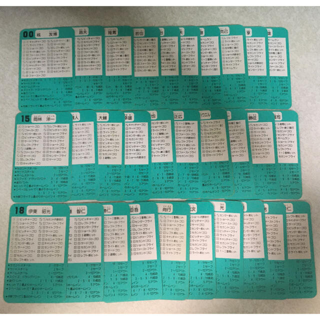 Takara Tomy(タカラトミー)のタカラ プロ野球カードゲーム 93年ヤクルトスワローズ カズ坊や様専用 エンタメ/ホビーのテーブルゲーム/ホビー(野球/サッカーゲーム)の商品写真