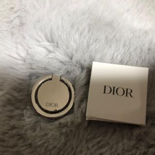 ディオール(Dior)のDIOR 携帯　リング(モバイルケース/カバー)