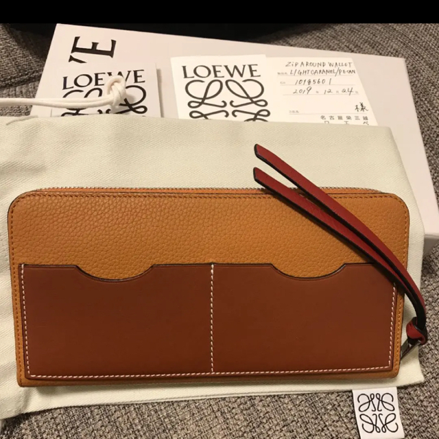 LOEWE ジップアラウンドウォレット　✧完売品