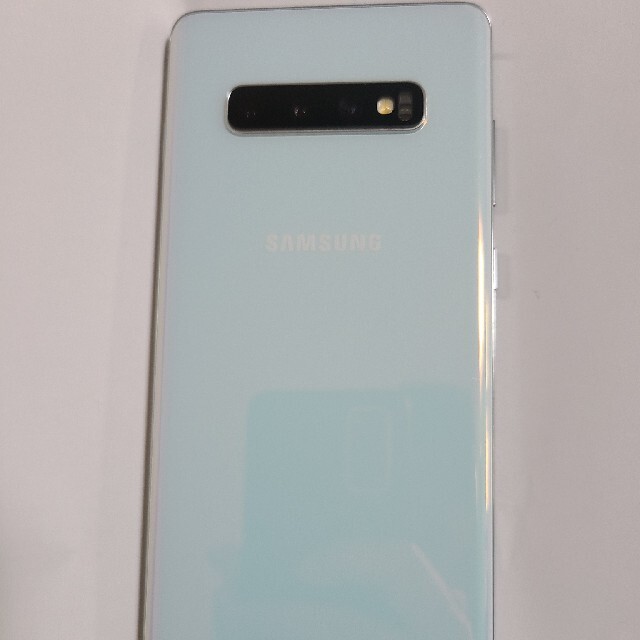 Galaxy(ギャラクシー)のGalaxy S10+ Prism White 128 GB SIMフリー スマホ/家電/カメラのスマートフォン/携帯電話(スマートフォン本体)の商品写真