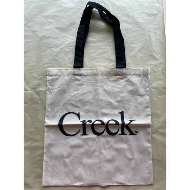 creek トートバッグ 黒 black-