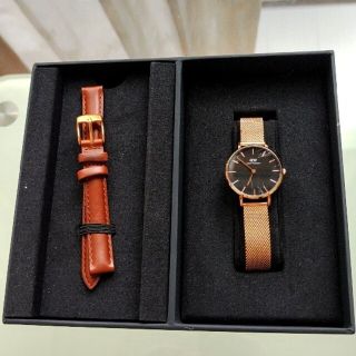 ダニエルウェリントン(Daniel Wellington)の【たー吉様専用】ダニエル・ウェリントン　腕時計　傷あり(腕時計)