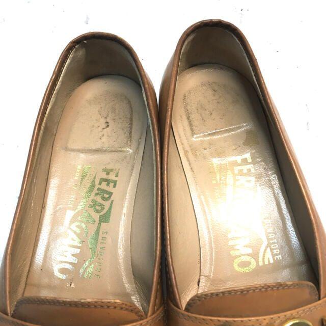 Salvatore Ferragamo(サルヴァトーレフェラガモ)のサルバトーレフェラガモ ガンチーニ ローファー パンプス ハイヒール レディースの靴/シューズ(ハイヒール/パンプス)の商品写真