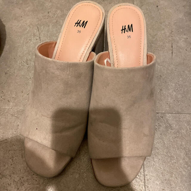 H&M(エイチアンドエム)のH&M  サンダル　サボサンダル レディースの靴/シューズ(サンダル)の商品写真