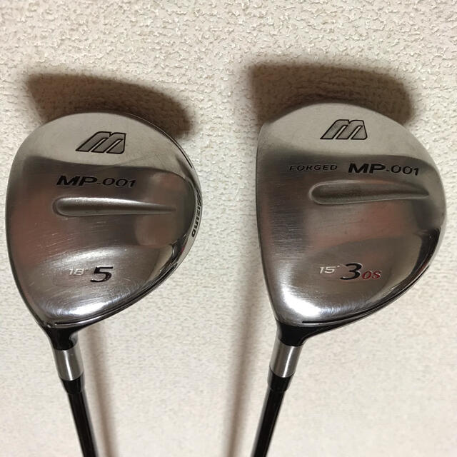 《レフティ》ミズノ MIZUNO MP-100 3W、5W 純正Sシャフト2本組