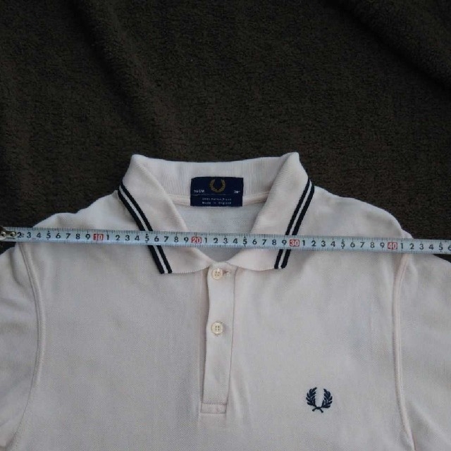 FRED PERRY(フレッドペリー)のフレッドペリー ポロシャツ サイズ38 英国製 メンズのトップス(ポロシャツ)の商品写真