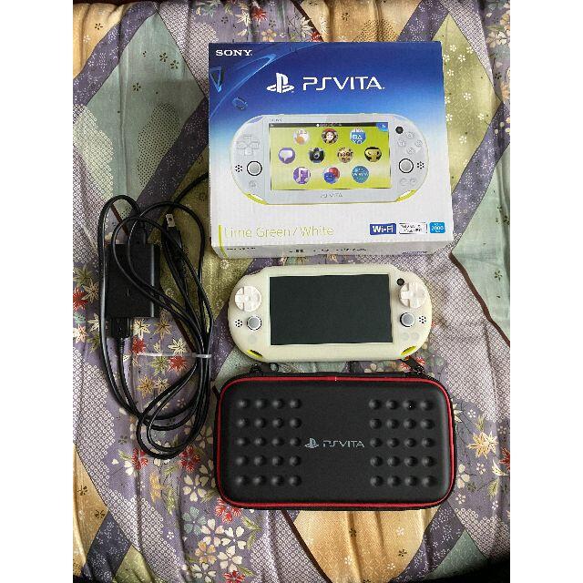 SONY - 代理出品　PS Vita PCH-2000 ライムグリーン　恐らく付属品全て有り