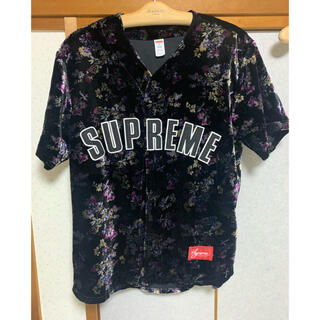シュプリーム(Supreme)のSupreme Floral Velour Baseball Jersey(ジャージ)