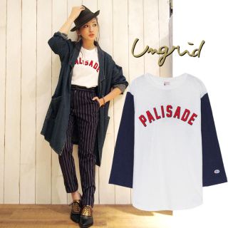 アングリッド(Ungrid)のUngrid×championコラボ ラグランＴ(Tシャツ(長袖/七分))