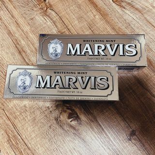 マービス(MARVIS)の【新品未使用】マービスホワイトニング歯磨き粉85ml(歯磨き粉)