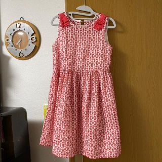 ベベ(BeBe)のBEBE petits pois vert ワンピース(ワンピース)