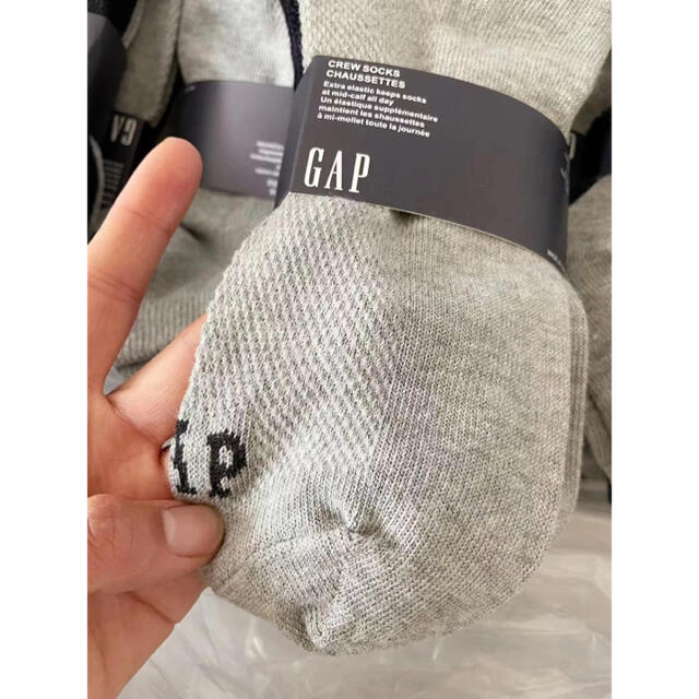 GAP(ギャップ)のGAP 通気性 紳士用靴下3足 メンズのレッグウェア(ソックス)の商品写真