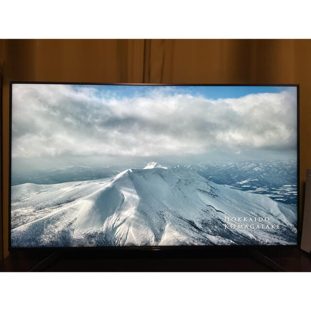 SONY(ソニー)の美品Sony KJ-55X8550G 4K液晶テレビ　BRAVIA 55インチ スマホ/家電/カメラのテレビ/映像機器(テレビ)の商品写真