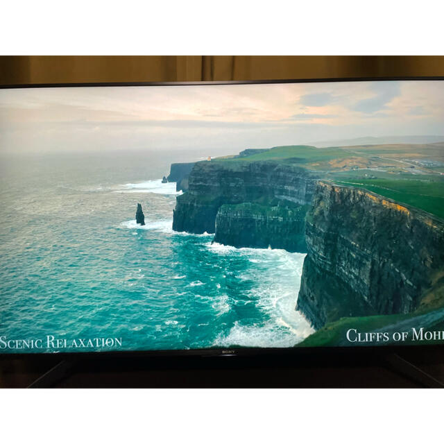 SONY(ソニー)の美品Sony KJ-55X8550G 4K液晶テレビ　BRAVIA 55インチ スマホ/家電/カメラのテレビ/映像機器(テレビ)の商品写真