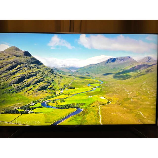 SONY(ソニー)の美品Sony KJ-55X8550G 4K液晶テレビ　BRAVIA 55インチ スマホ/家電/カメラのテレビ/映像機器(テレビ)の商品写真