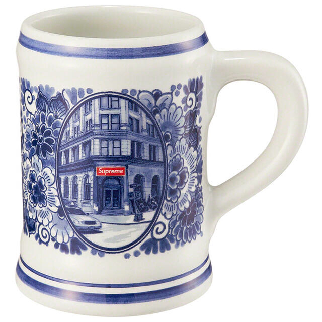 Supreme(シュプリーム)のSupreme®/Royal Delft 190 Bowery Beer Mug インテリア/住まい/日用品のキッチン/食器(グラス/カップ)の商品写真