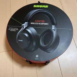 Shure AONIC50 ワイヤレスヘッドフォン　SBH2350-BK-J(ヘッドフォン/イヤフォン)