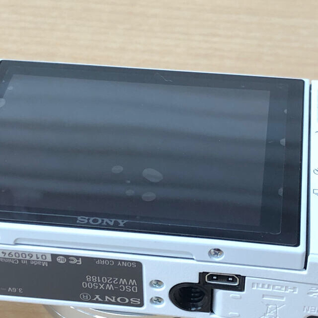 SONY(ソニー)のソニー　DSC-WX500 ホワイト　中古美品 スマホ/家電/カメラのカメラ(コンパクトデジタルカメラ)の商品写真