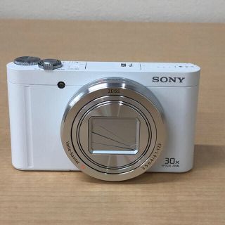 ソニー(SONY)のソニー　DSC-WX500 ホワイト　中古美品(コンパクトデジタルカメラ)