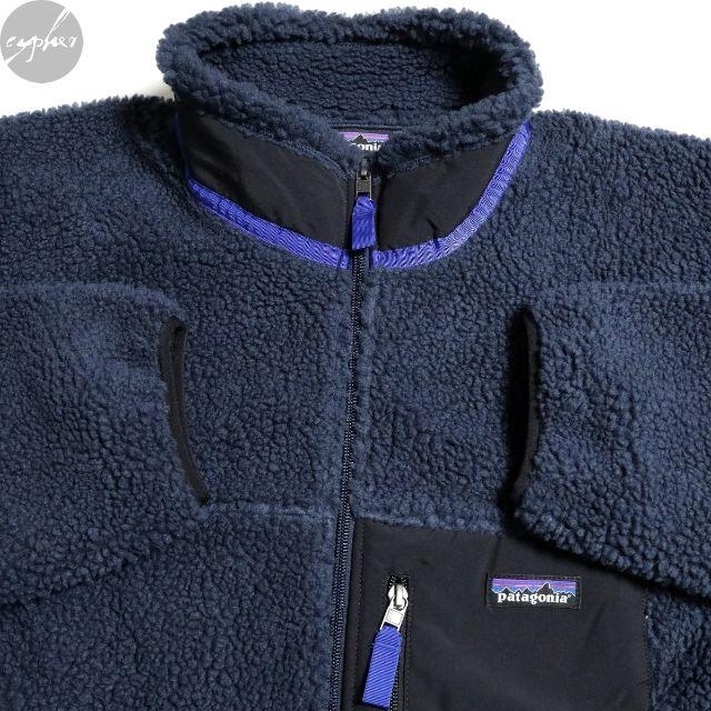 patagonia(パタゴニア)のXXL 新品 パタゴニア クラシック レトロX ジャケット ネイビー フリース メンズのジャケット/アウター(ブルゾン)の商品写真