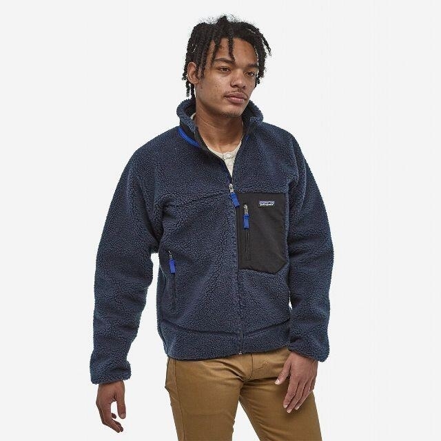 patagonia(パタゴニア)のXXL 新品 パタゴニア クラシック レトロX ジャケット ネイビー フリース メンズのジャケット/アウター(ブルゾン)の商品写真