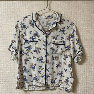 エヘカソポ(ehka sopo)の花柄シャツ(シャツ/ブラウス(半袖/袖なし))