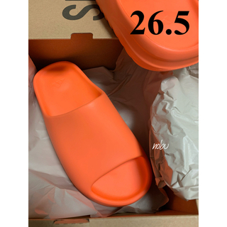 アディダス(adidas)の新品 26.5cm【 Yeezy Slide 】Enflame Orang(サンダル)