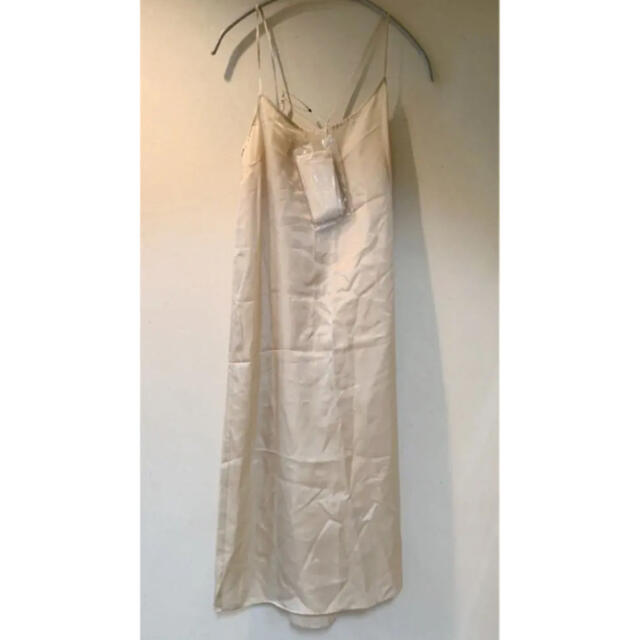 20SS★新品 TOMORROWLAND バックサテン ギャザーワンピース