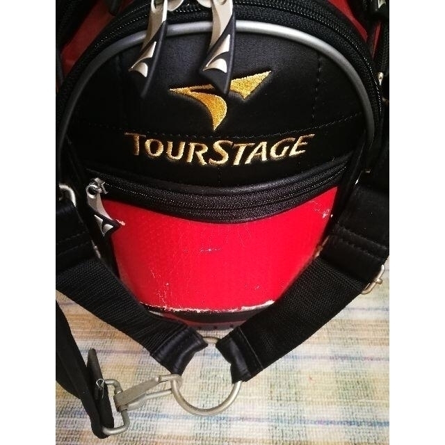 TOURSTAGE(ツアーステージ)の未使用／ﾗｸﾏ便 希少 ツアーステージX-01限定モデル 3点式 キャデイバック スポーツ/アウトドアのゴルフ(バッグ)の商品写真