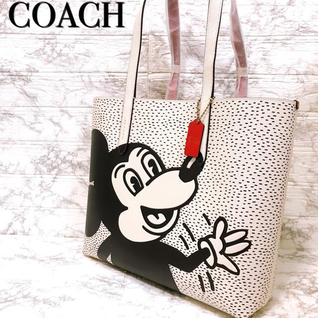 話題の行列 コーチ Coach ディズニー ミッキー 可能 トートバッグ バッグ Www Thjodfelagid Is