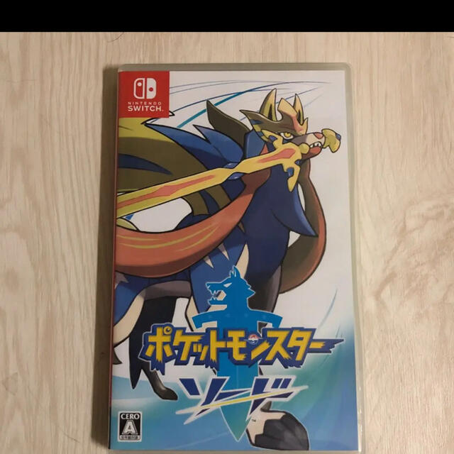 ポケモン(ポケモン)のポケットモンスター ソード Switch エンタメ/ホビーのゲームソフト/ゲーム機本体(家庭用ゲームソフト)の商品写真