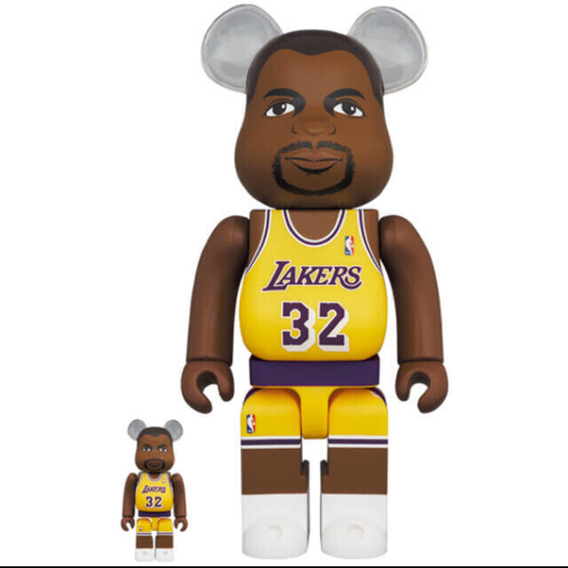 BE@RBRICK Magic Johnson Los Angeles Lakeフィギュア