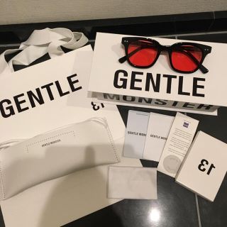 ビッグバン(BIGBANG)のGENTLE MONSTER ジェントルモンスター サングラス レッド(サングラス/メガネ)