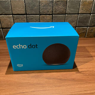 エコー(ECHO)のEcho Dot (エコードット) 第4世代  with Alexa チャコール(スピーカー)