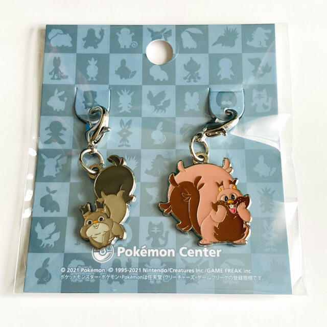 ポケモン - ポケモンセンター 全国ずかんメタルチャーム819・820 ポケモン - ポケモンセンター 全国ずかんメタルチャーム819・820